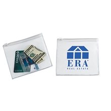 Vinyl Pouch w / Plastic Closure