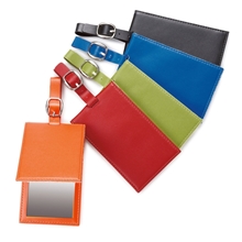 Colorplay Leather Luggage Tag 4 1/2 x 2 7/16