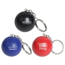 Round Ball - Stress Reliever Key Chain