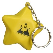 Star Key Chain - Stress Reliever