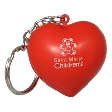 Valentine Heart Key Chain - Stress Reliever