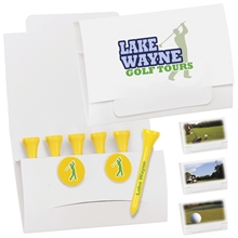6-2 Golf Tee Packet - 3-1/4 Tee