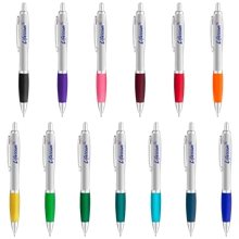 Curvaceous Silver Matte Gel Pen