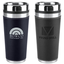 Leatherette Tumbler - 16 oz