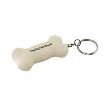 Light Up Dog Bone Keytag