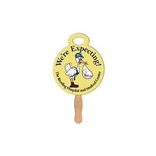 Stop Watch Hand Fan - Paper Products