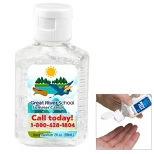 SABPALl L 2.0 oz Hand Sanitizer Antibacterial Gel in Flip Top Squeeze Bottle