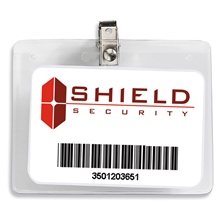 BLE ASH H Clear Badge Holder Fits 3 x 4 Insert