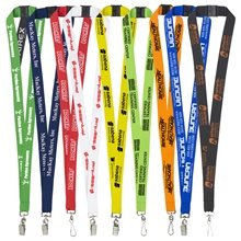 PALMER 3/4 Silkscreen Lanyard with FREE Breakaway Safety Release