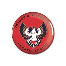 Full Color Round safety pin back Button - 2 Diameter