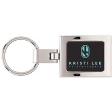 Premium Key Ring - 1 1/8 x 1 1/2 rectangle
