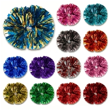 2- Color Mix Metallic Show Pom - 4