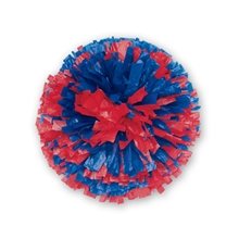 2- Color Mix Vinyl Show Pom - 6