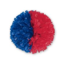 2- Color Side - By - Side Vinyl Show Pom - 6