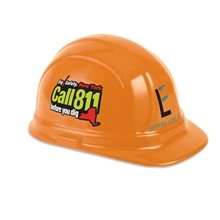 Decal Imprinted Hard Hat - Hard hat - 2 sides front