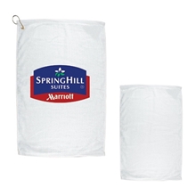 16 X 25 Golf Towel W / Grommet And Hook