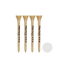 4 Tall Golf Tees /1 Golf Ball Marker Packaged