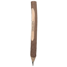 Wooden Twig Pen With Bark