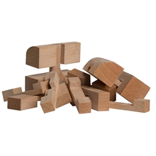 Wooden Rhombus Puzzle