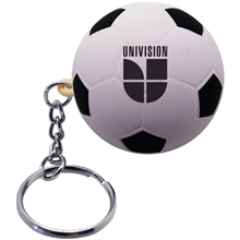 Soccer Ball Keyring Stress Reliever