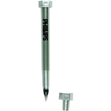 Silver Nut Bolt Pen