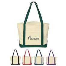 Medium Starboard Cotton Canvas Tote Bag
