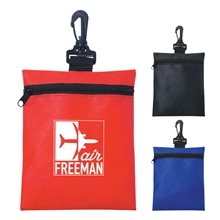Non - Woven Zippered Pouch