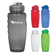 Poly - Clear(TM) 30 oz Gripper Bottle