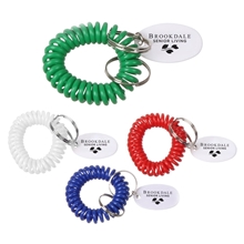 Bracelet Coil Keychain