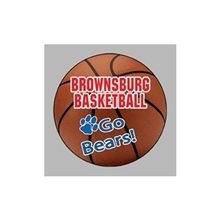 Basketball - Die Cut Magnets
