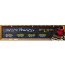 Chalkboard Ruler2 - Ruler Magnets