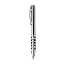 Blackpen Brass Twist - Action Chrome Ballpoint Pen W / Comfort Grip, Chrome Points