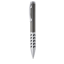 Blackpen Brass Twist - Action Gunmetal Ballpoint Pen W / Comfort Grip, Chrome Points
