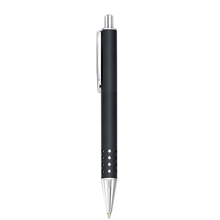 Blackpen Click - Action Ballpoint Pen in Matte Black w / Chrome Points