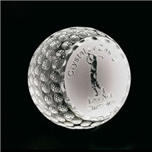 Clearaward Flagstick Optical Crystal Golf Ball Award