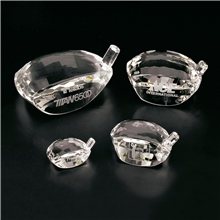 Clearaward Clubheads Optical Crystal Golf Award