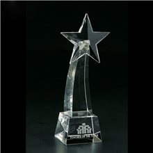 Clearaward Optical Crystal Achievement Award 8 1/2 In