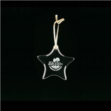 Clearaward Jade Crystal Holiday Ornament Star