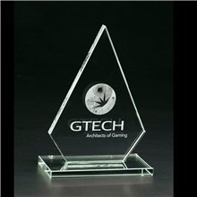 Clearaward Incentvie Jade Crystal Achievement Award 9 1/2 in