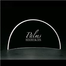 Clearaward Jade Crystal Panorama Moon Achievement Award 10 in