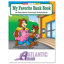 Coloring Book My Favorite Bank