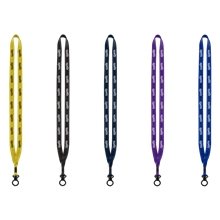 1/2 Polyester Lanyard with Plastic O - Ring