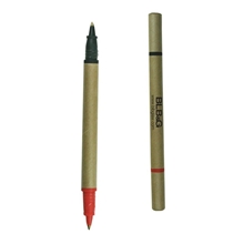 BioDegradable Two Color Cardboard Pen