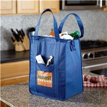 Insulated Polytex Tote W / Zipper