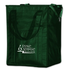 Insulated Polytex Tote W / Zipper