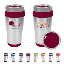 16 oz Blue Monday Travel Tumbler