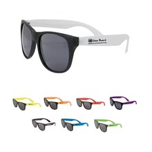 Two - Tone Matte Sunglasses