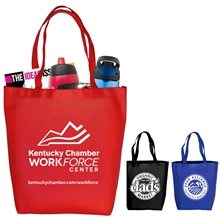 15W x 14H x 5 Gusset - Economy Tote Bag CORAL