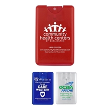 SANCARD 20 ml. Antibacterial Hand Sanitizer Spray in Credit Card Shape Bottle (Spot Color Print)