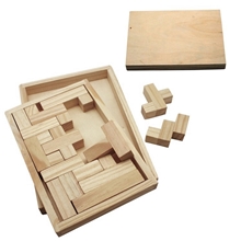 Wood Shapes Challenge Puzzle
